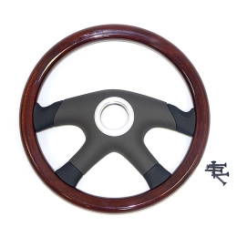 Колесо рулевое Ultraflex Lampedusa 360мм красное дерево (Lampedusa)